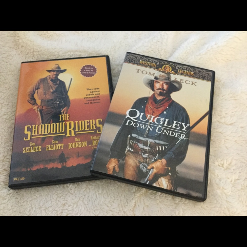 2 Tom Selleck DVD’s